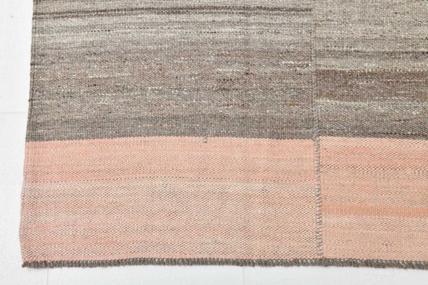 Kilim 188x304 cm, brązowy, wełna, Turcja, lata 70. - 224153