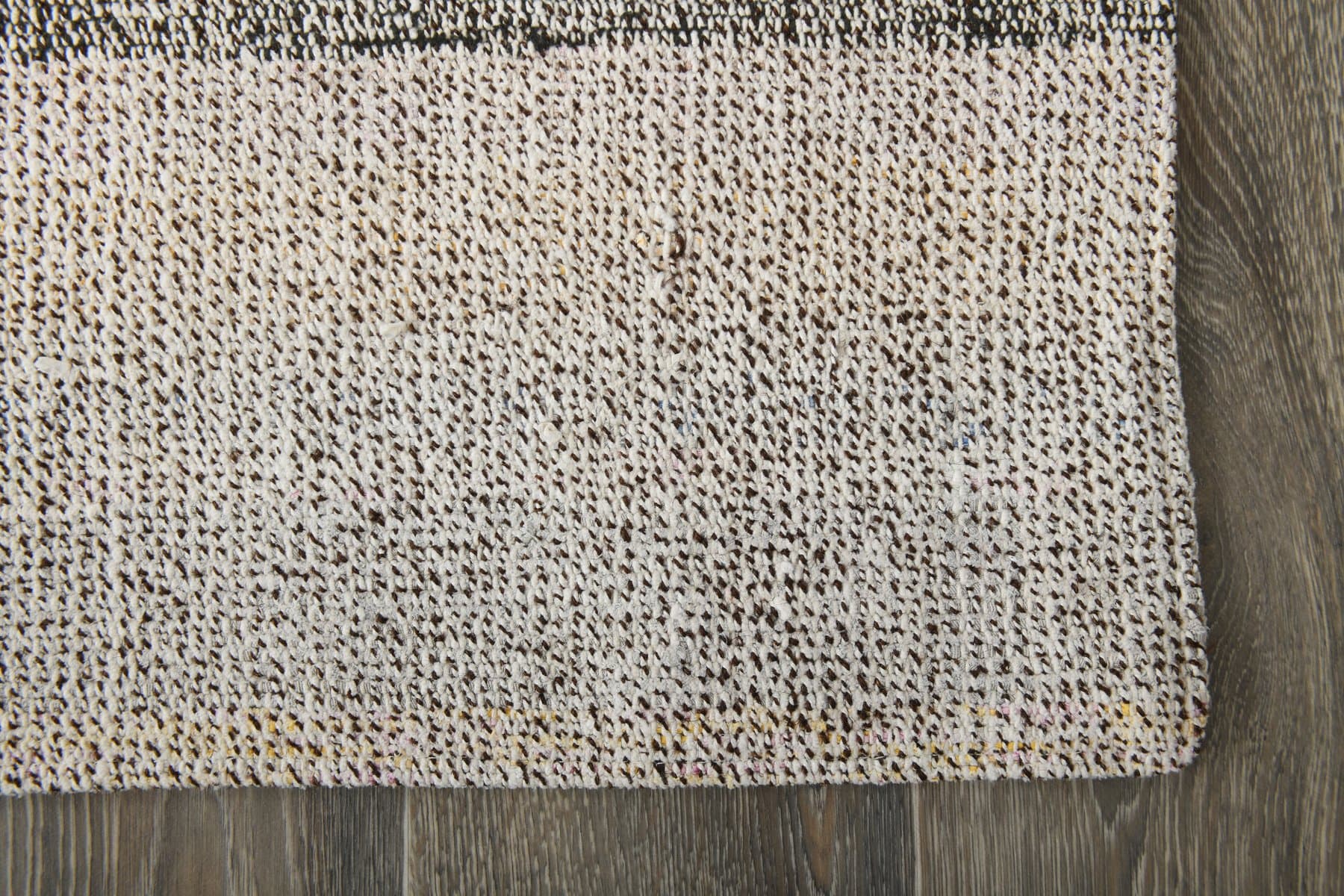 Chodnik kilim 243x70 cm, szary, wełna, Turcja, lata 70. - 224127
