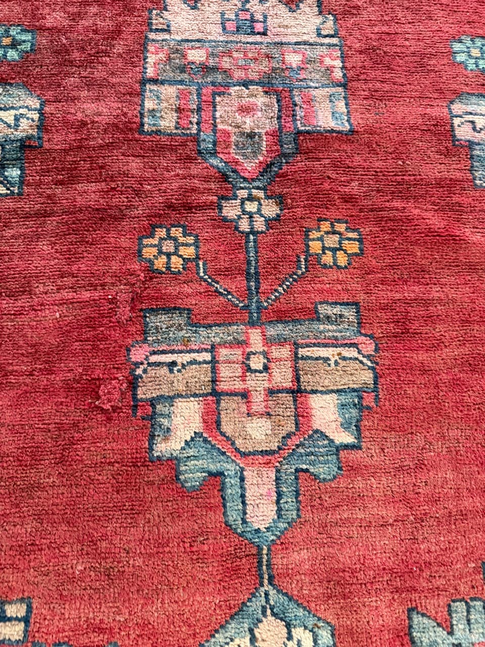 Dywan chodnik Hamadan 300x150 cm, multikolor, wełna, Iran - 224201