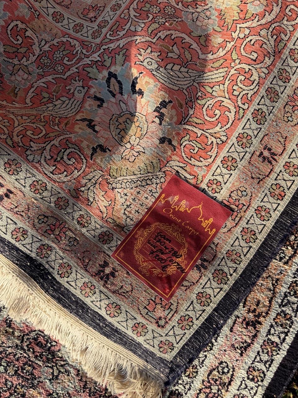 Dywan Ghoum/Qom 370x280 cm, jedwab multikolor, Indie - 224227