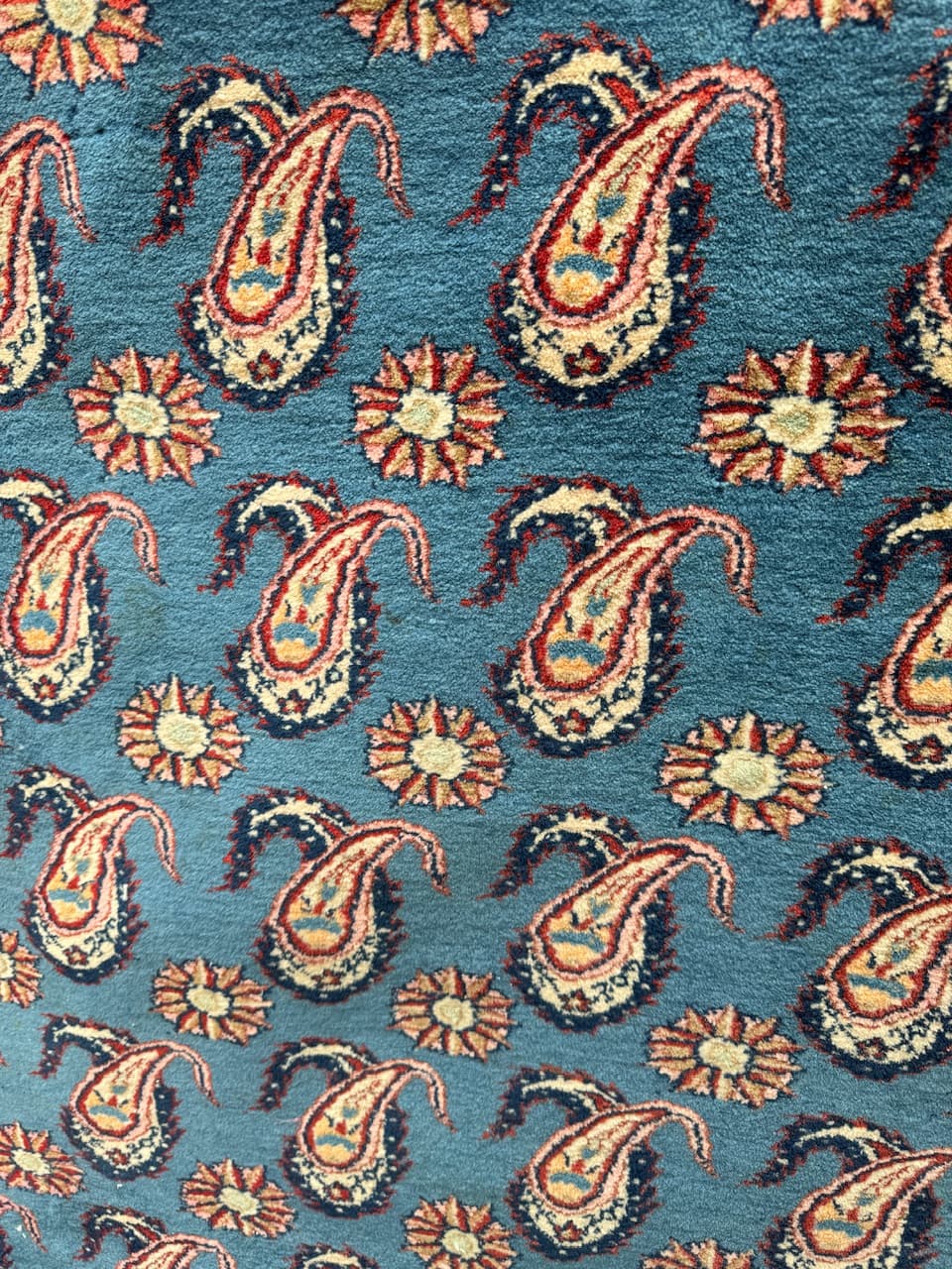 Dywan Senneh, multikolor, wełna, Iran, lata 60. - 224234