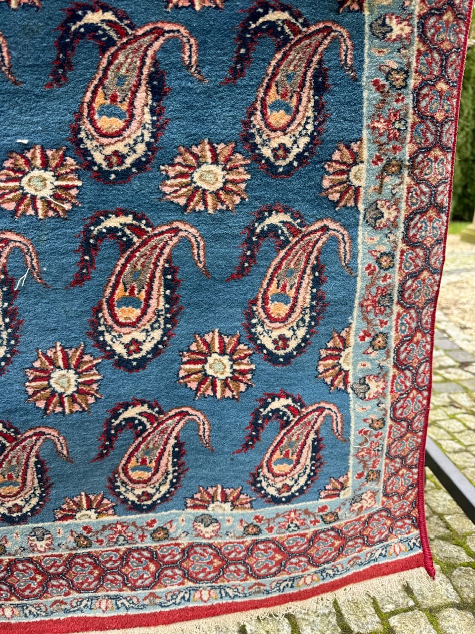 Dywan Senneh, multikolor, wełna, Iran, lata 60. - 224231