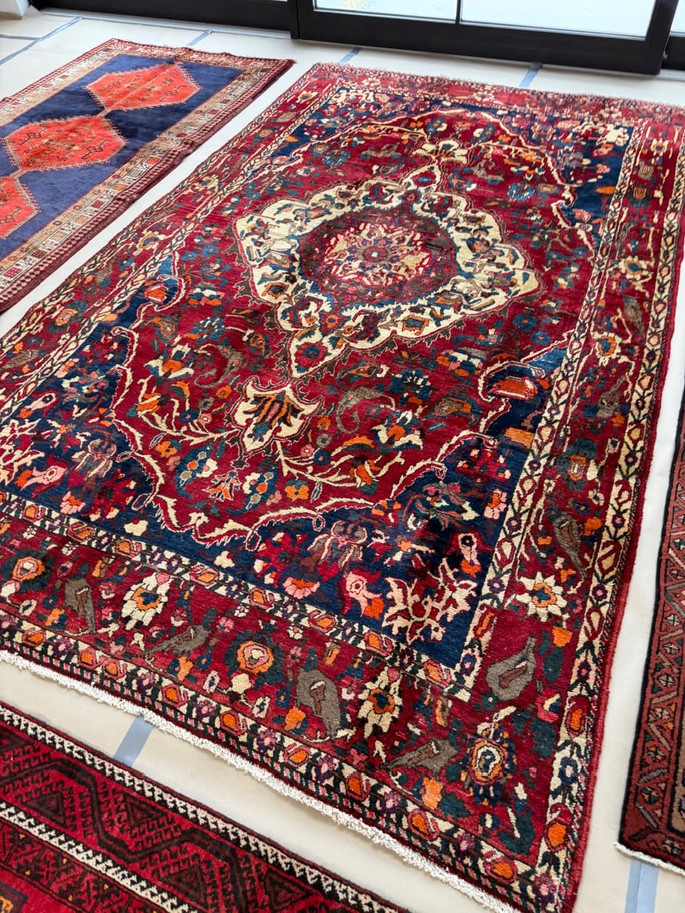 Rug Bahtiari, 300x200 cm, multicolor wool, Iran - 224244