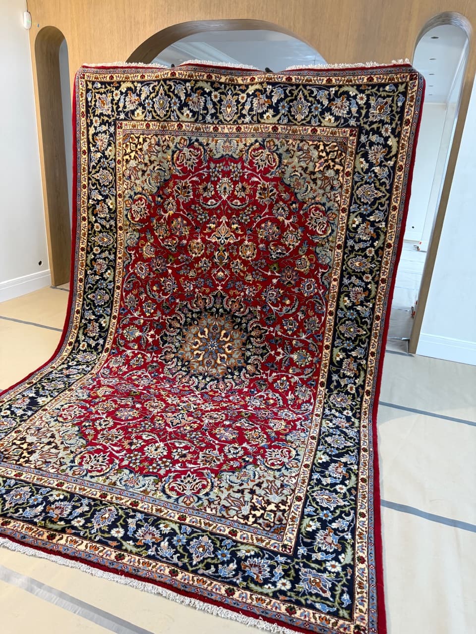 Dywan Kaszmar, multikolor, wełna, Iran, 365x240 cm - 224316