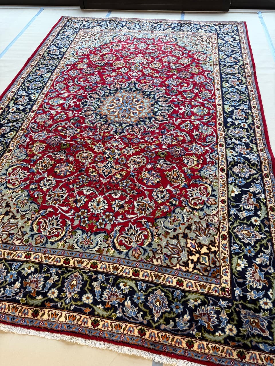 Dywan Kaszmar, multikolor, wełna, Iran, 365x240 cm - 224318