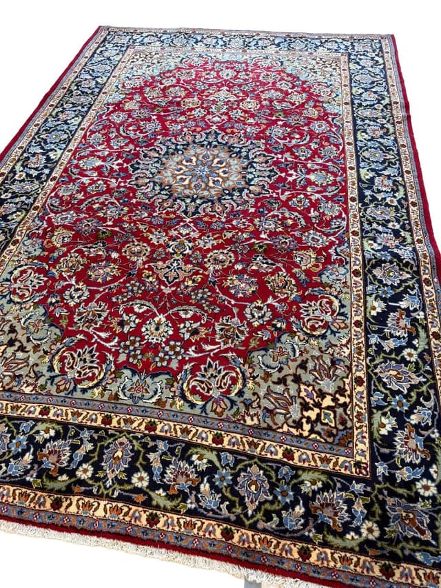 Dywan Kaszmar, multikolor, wełna, Iran, 365x240 cm - WYMIARY