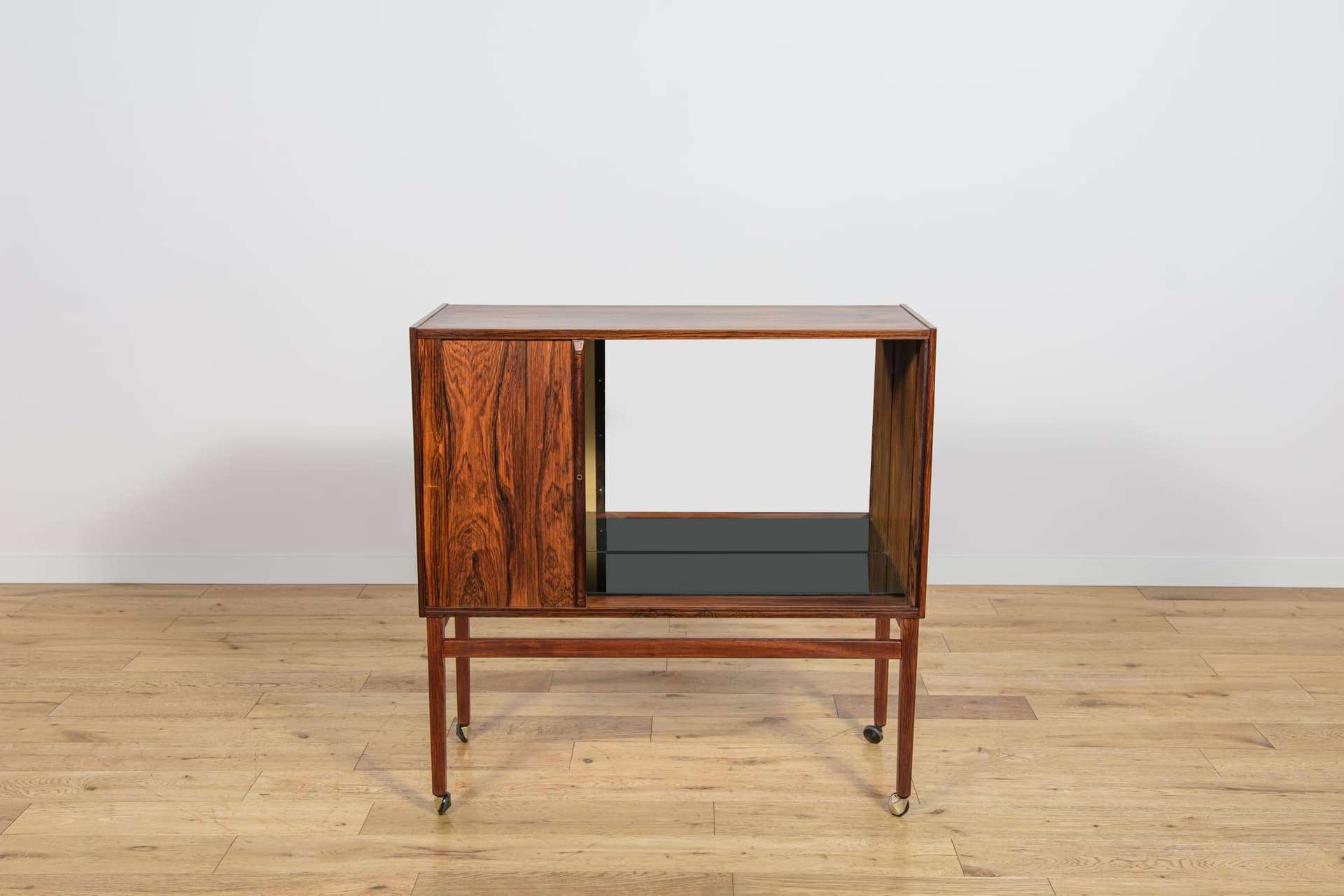 Bar cabinet, brown rosewood, Denmark, 1960s. - 224341