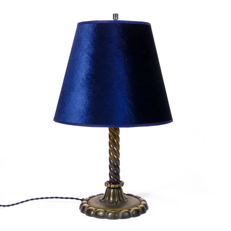 Gabinetowa lampa z brązu lata 20 - 224390