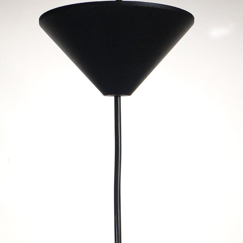 Lampa wisząca Pop Art, szkło sodowe brązowy, Polska, lata 70. - 224462