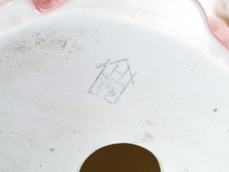 Podpórki do książek Siostry, róż, porcelana, Hertwig & Co., Niemcy, lata 40. - 224721