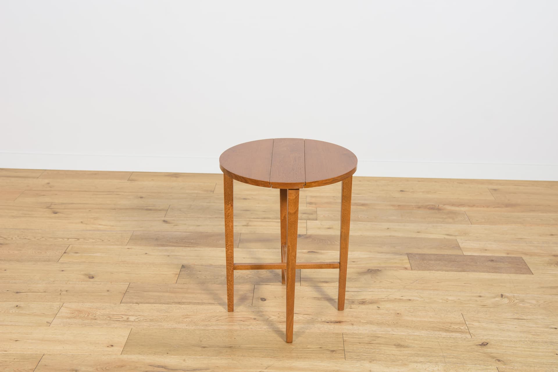 Komplet stolików gniazdowych, teak brązowy, buk, proj. P. Hundevad, Czechosłowacja, lata 60. - 224742