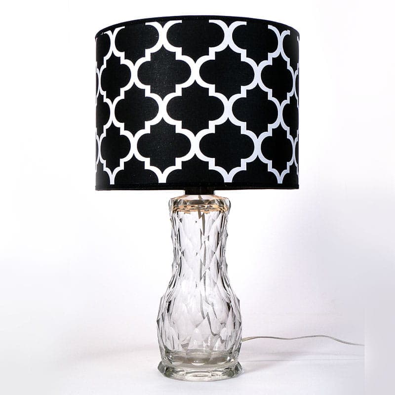 Lampa stołowa Art Deco, kryształ transparentny, Austria, lata 20. - 224922