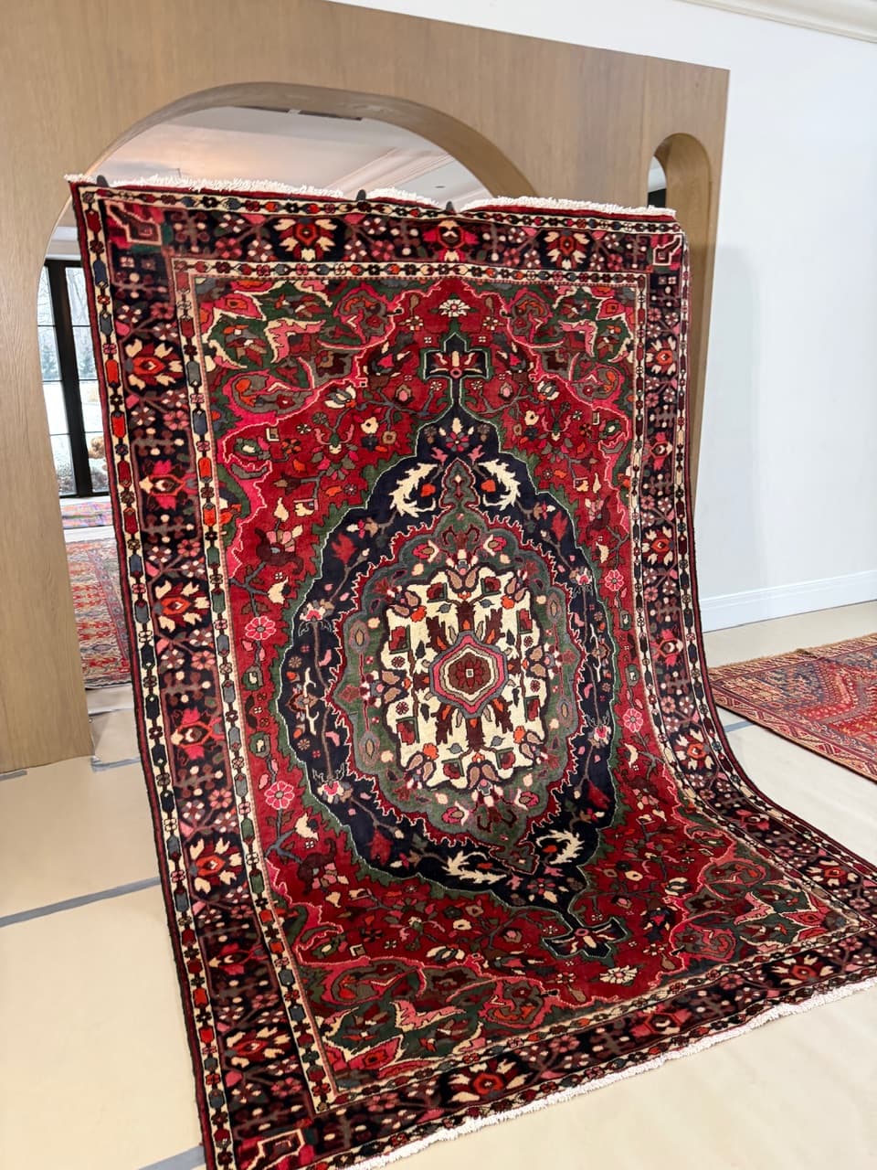 Dywan Bahtiari Hamadan 300x200 cm, multikolor, wełna, Iran - 225006