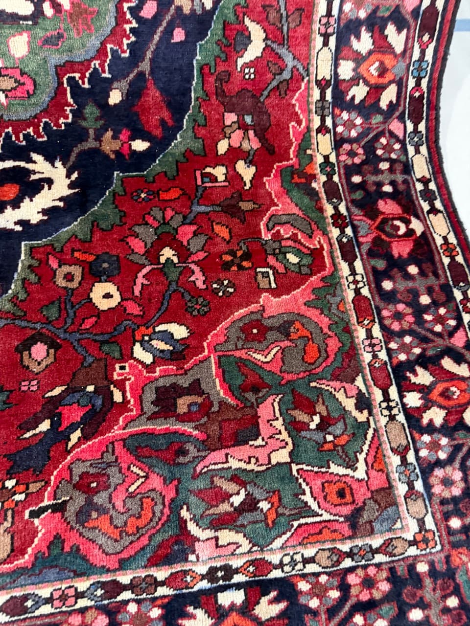 Dywan Bahtiari Hamadan 300x200 cm, multikolor, wełna, Iran - 225009