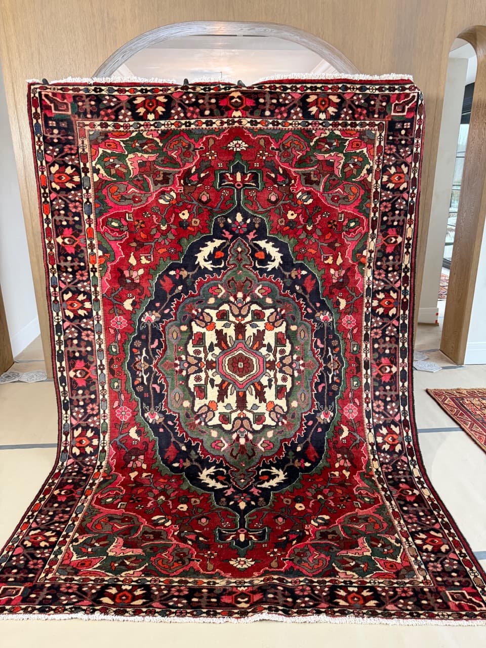 Dywan Bahtiari Hamadan 300x200 cm, multikolor, wełna, Iran - 225007