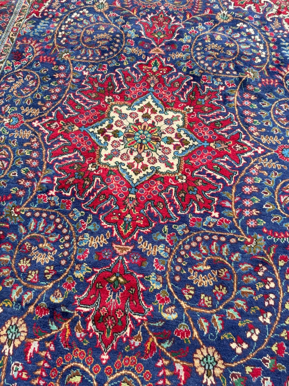 Dywan Kashan 300x200 cm, multikolor, wełna, Iran - 225020