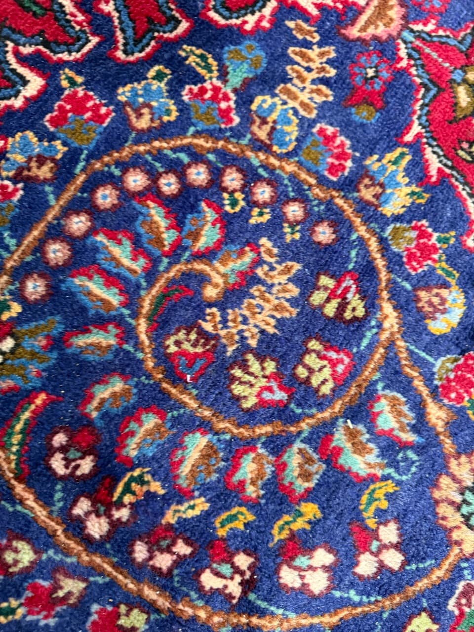 Dywan Kashan 300x200 cm, multikolor, wełna, Iran - 225024