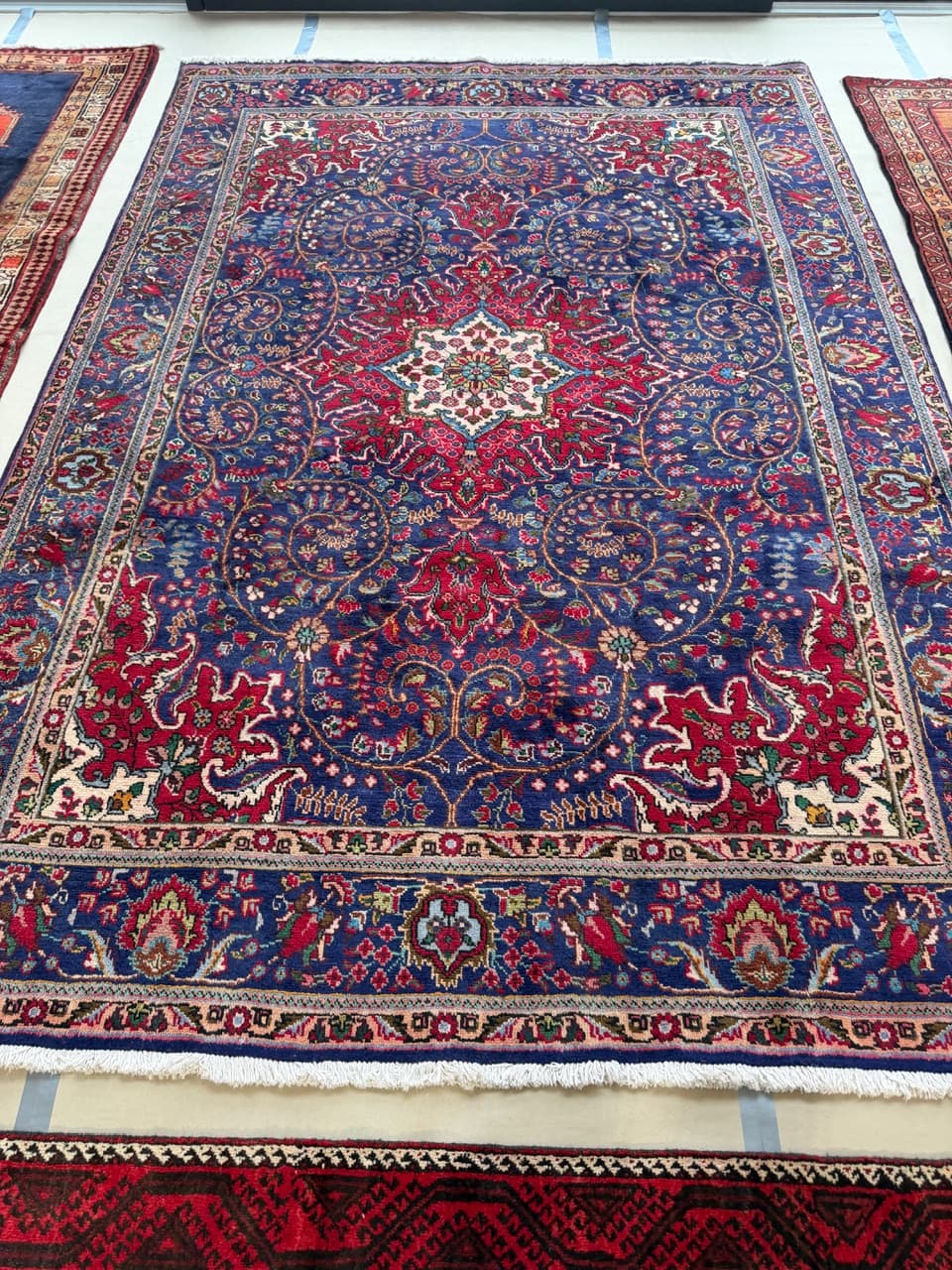 Dywan Kashan 300x200 cm, multikolor, wełna, Iran - 225018