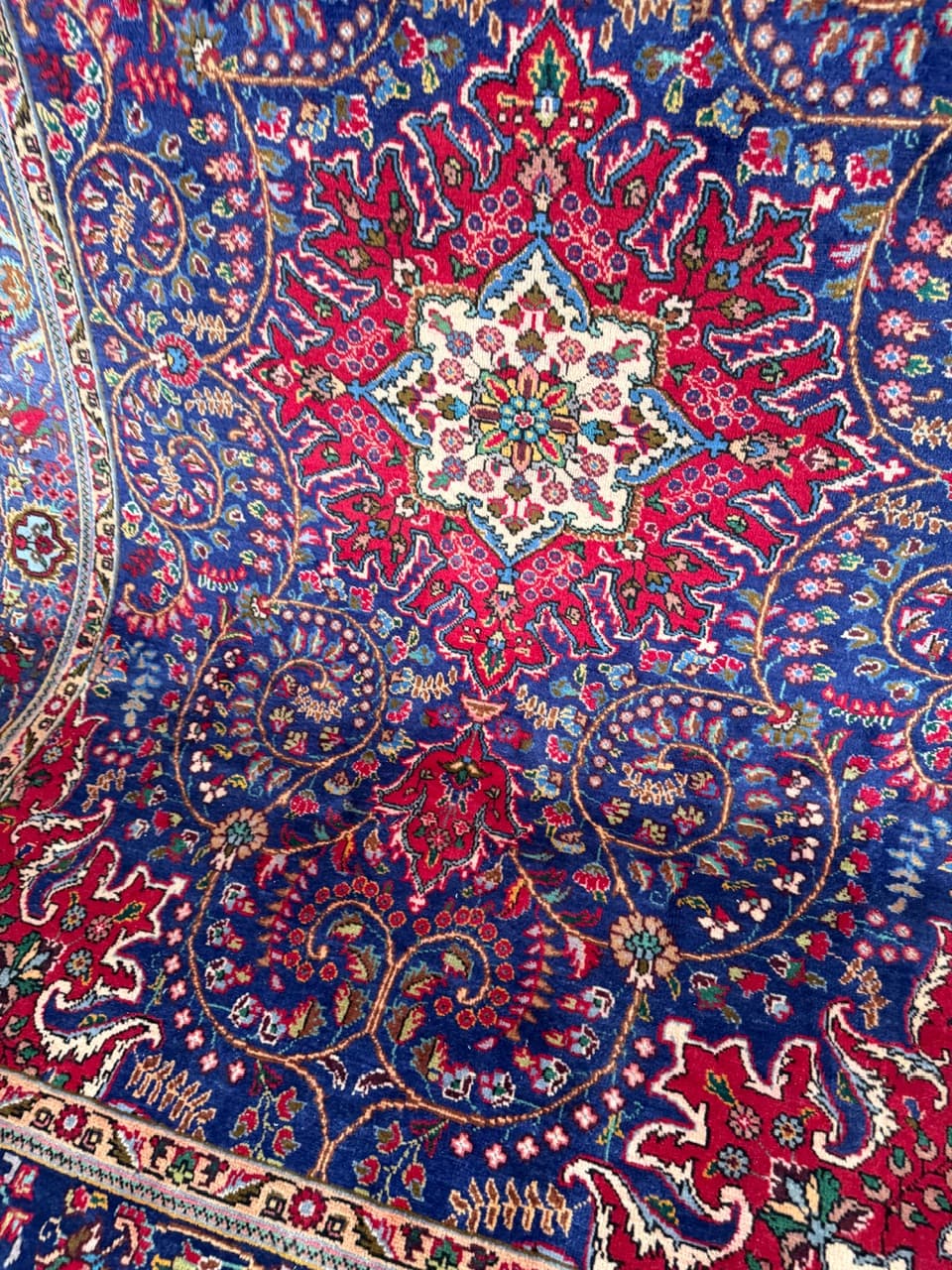 Dywan Kashan 300x200 cm, multikolor, wełna, Iran - 225015