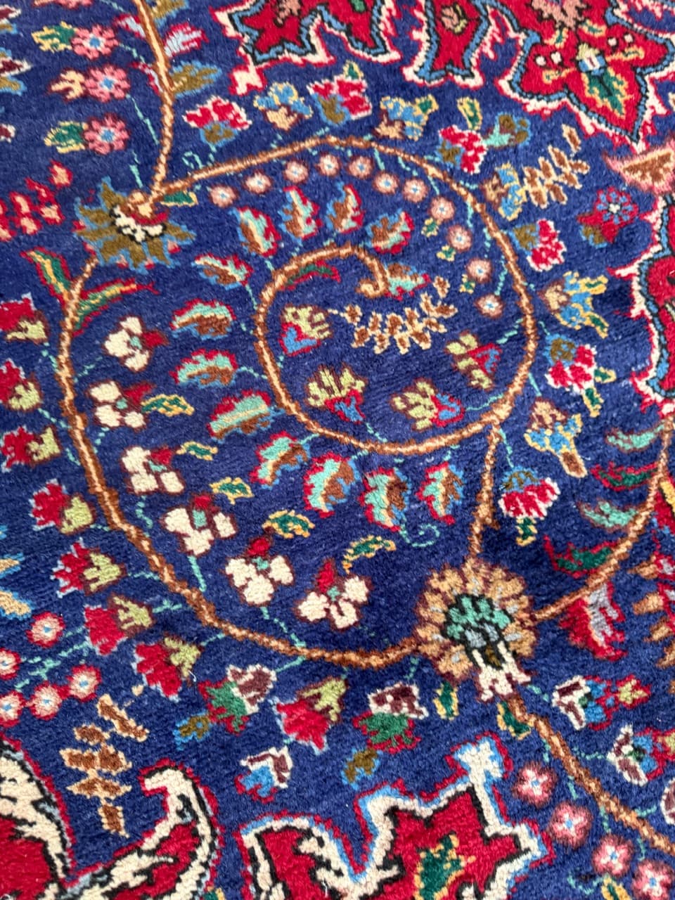 Dywan Kashan 300x200 cm, multikolor, wełna, Iran - 225013