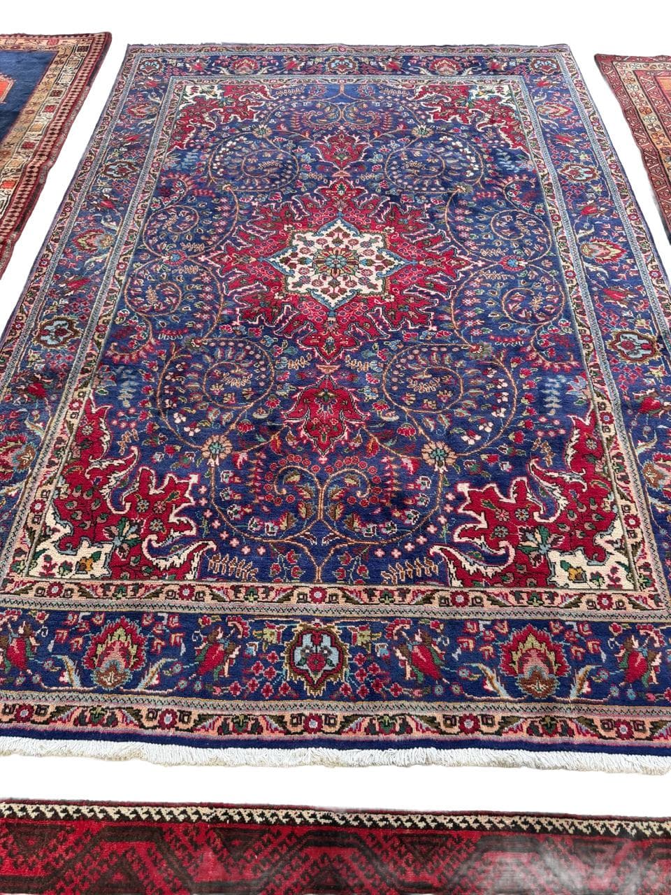 Dywan Kashan 300x200 cm, multikolor, wełna, Iran