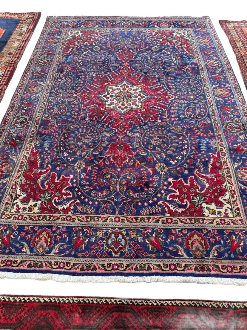 Dywan Kashan 300x200 cm, multikolor, wełna, Iran