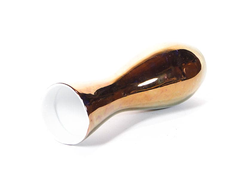 Wazon, złoty, porcelana, Polska, lata 50. - 225106