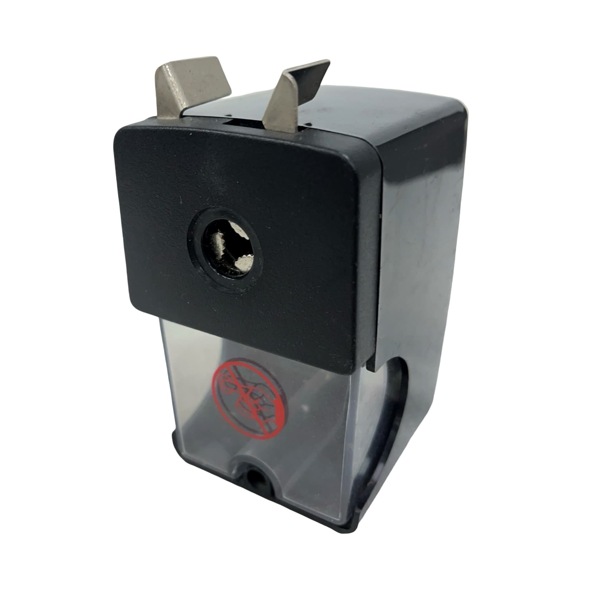 Temperówka biurkowa, czarny bakelit, Niemcy, lata 70. - 225111