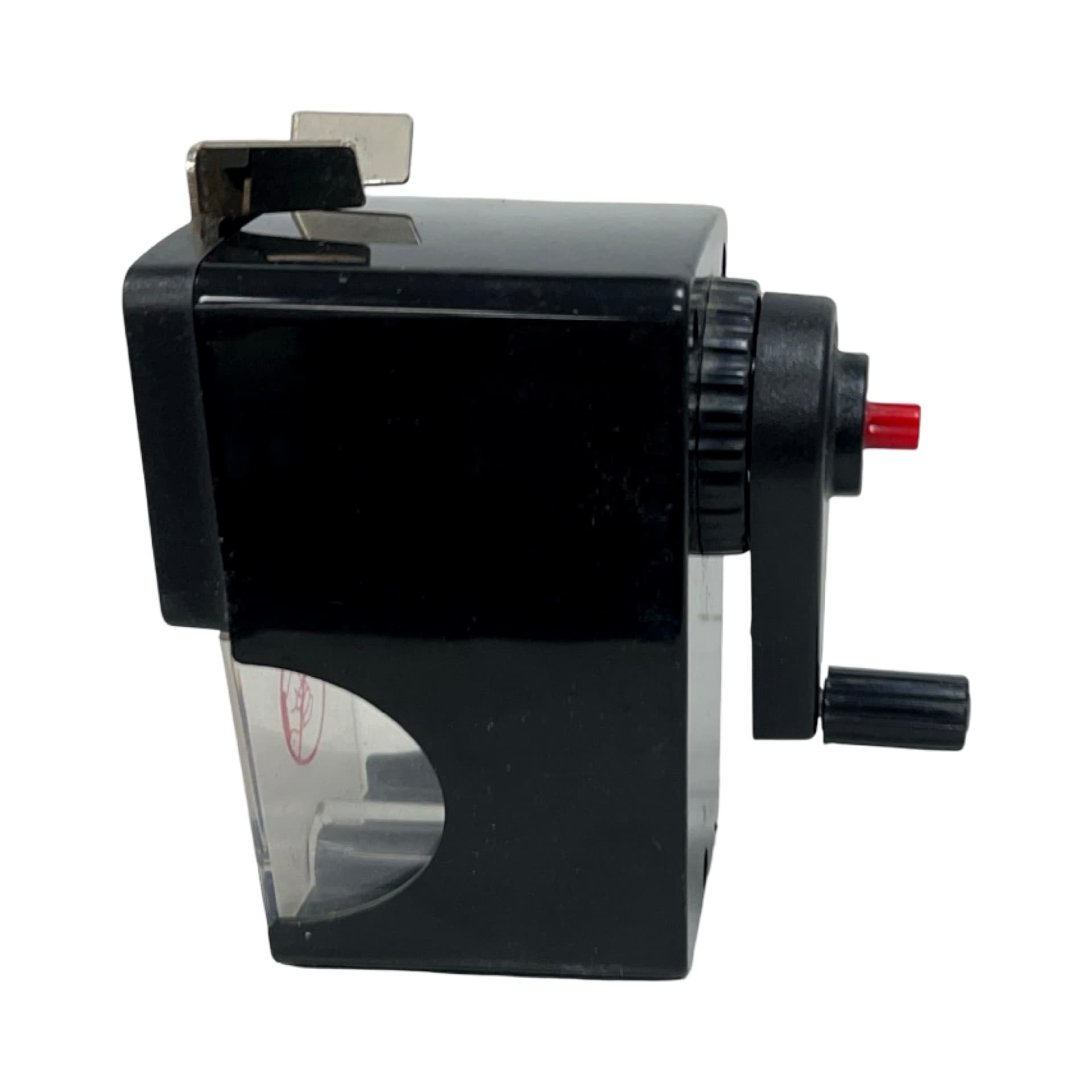 Temperówka biurkowa, czarny bakelit, Niemcy, lata 70. - 225112