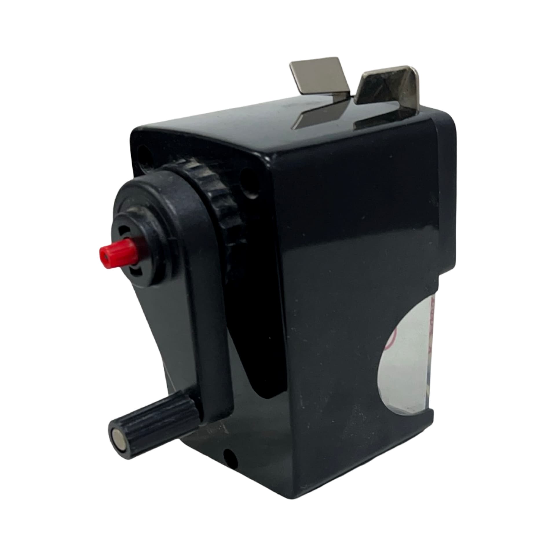 Temperówka biurkowa, czarny bakelit, Niemcy, lata 70. - 225114