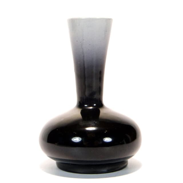 Wazon, szary, porcelit, Chodzież, Polska, lata 60. - WYMIARY