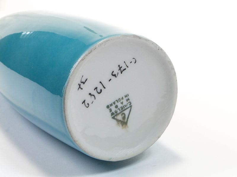 Wazon Butla, niebieski, porcelana, Ćmielów, Polska, lata 50. - 225187