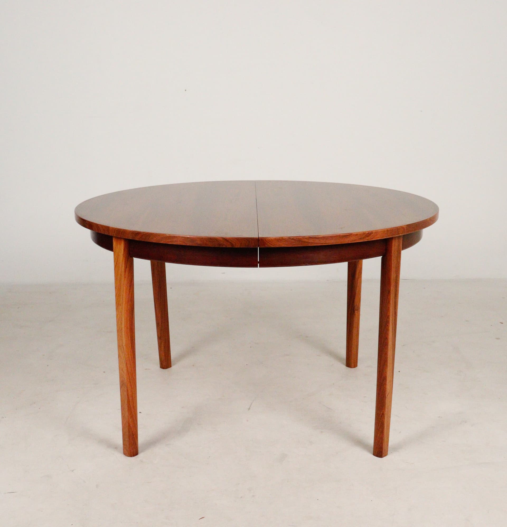 Stół jadalniany rozkładany 120/170/220/270x120x72 cm palisander, proj. Arne Vodder, Skovby - 225244