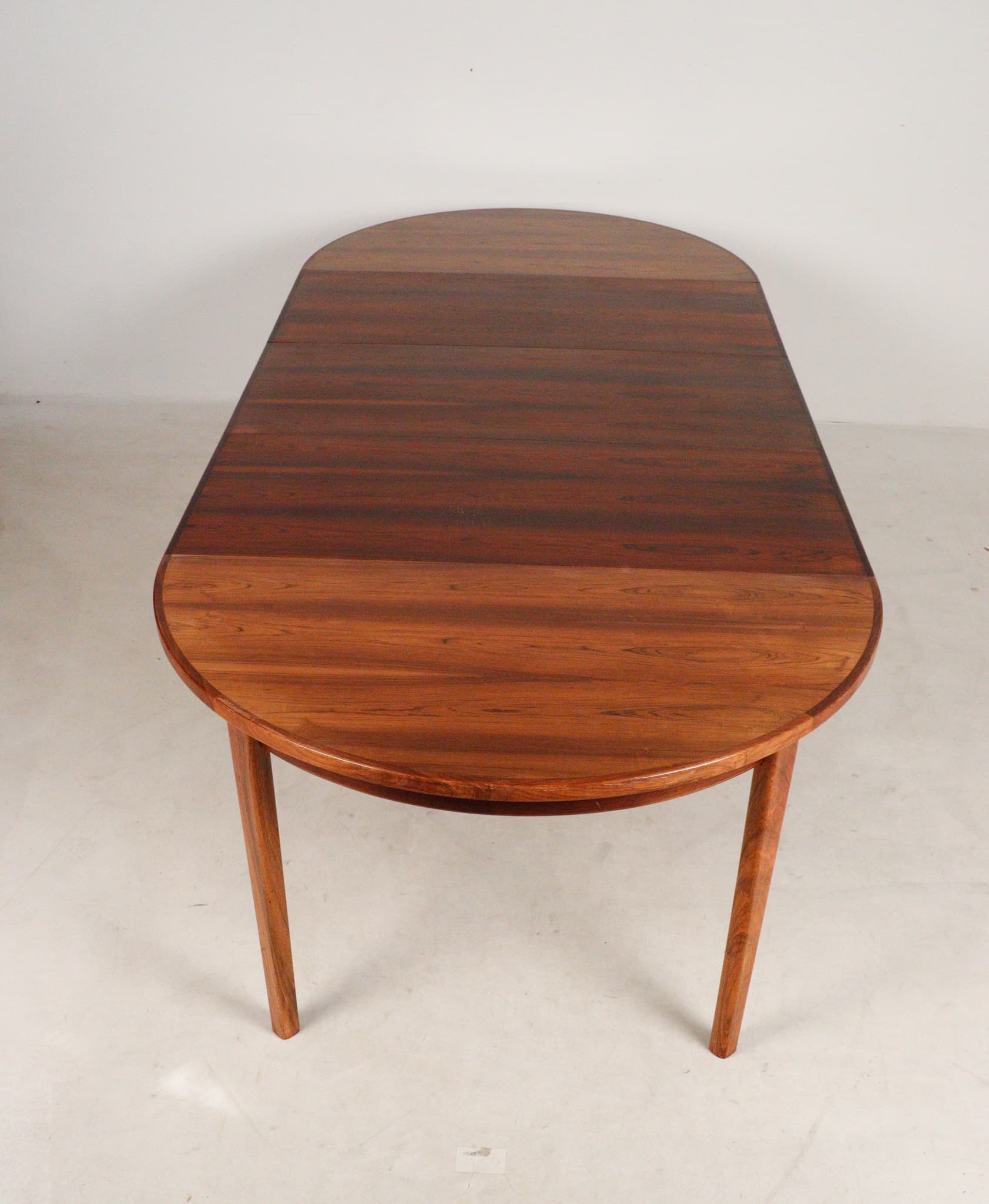 Stół jadalniany rozkładany 120/170/220/270x120x72 cm palisander, proj. Arne Vodder, Skovby - 225253