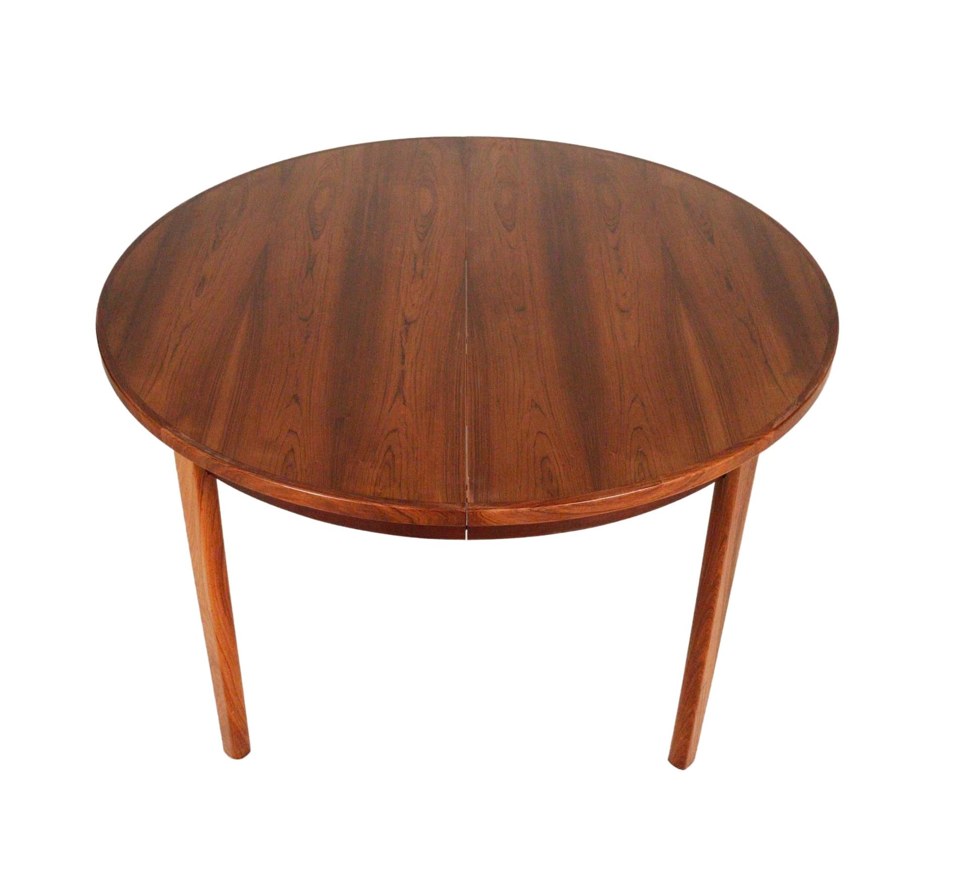 Stół jadalniany rozkładany 120/170/220/270x120x72 cm palisander, proj. Arne Vodder, Skovby