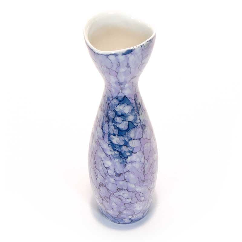 Wazon kręgiel, porcelana multikolor, proj. Z. Przybyszewska, Polska, lata 50. - 225341