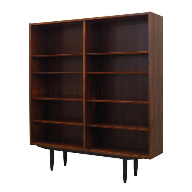 Regał, palisander brązowy, Hundevad&Co., Dania, lata 70. - WYMIARY