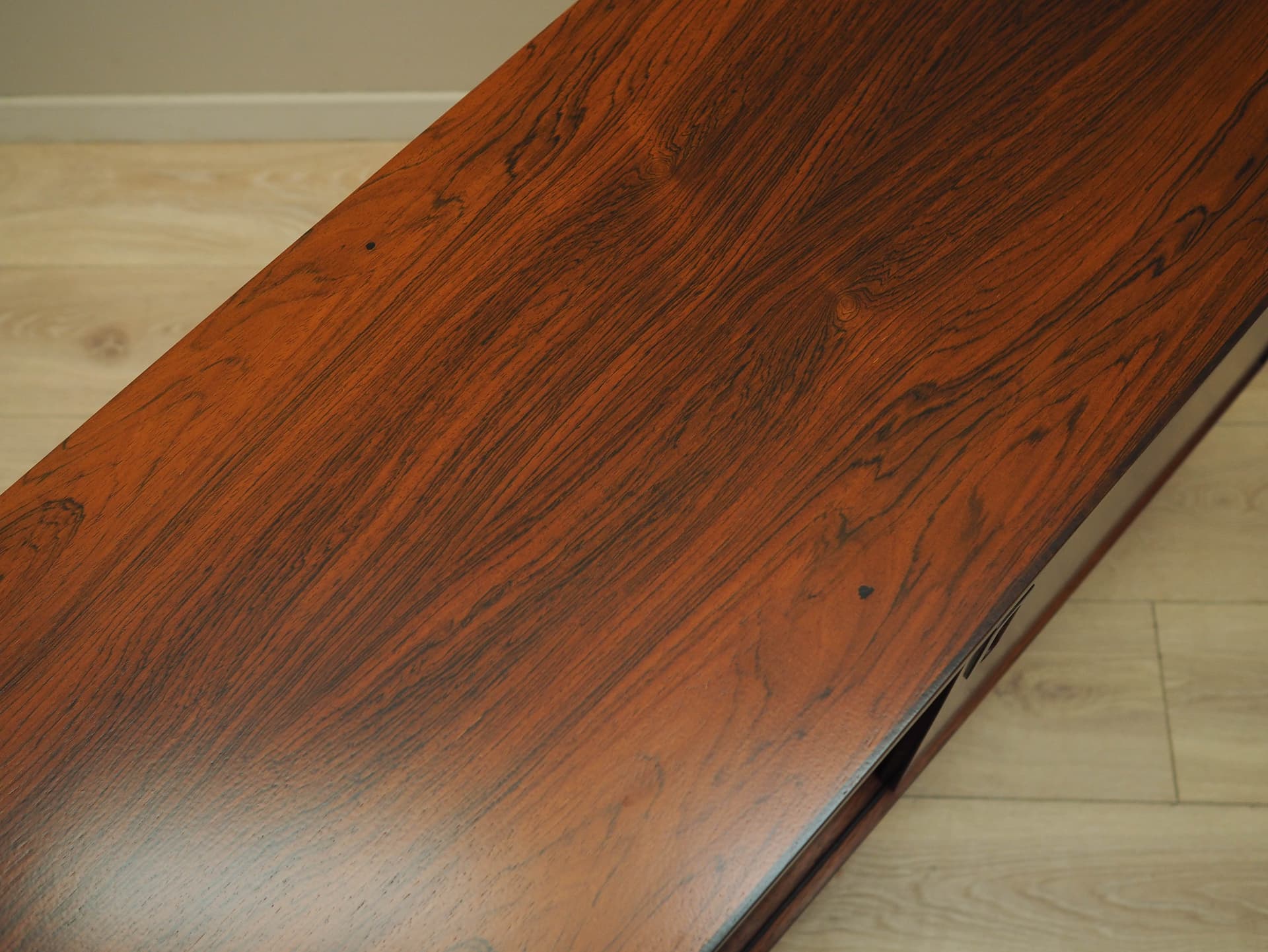 Komoda, palisander brązowy, Dania, lata 70. - 225391