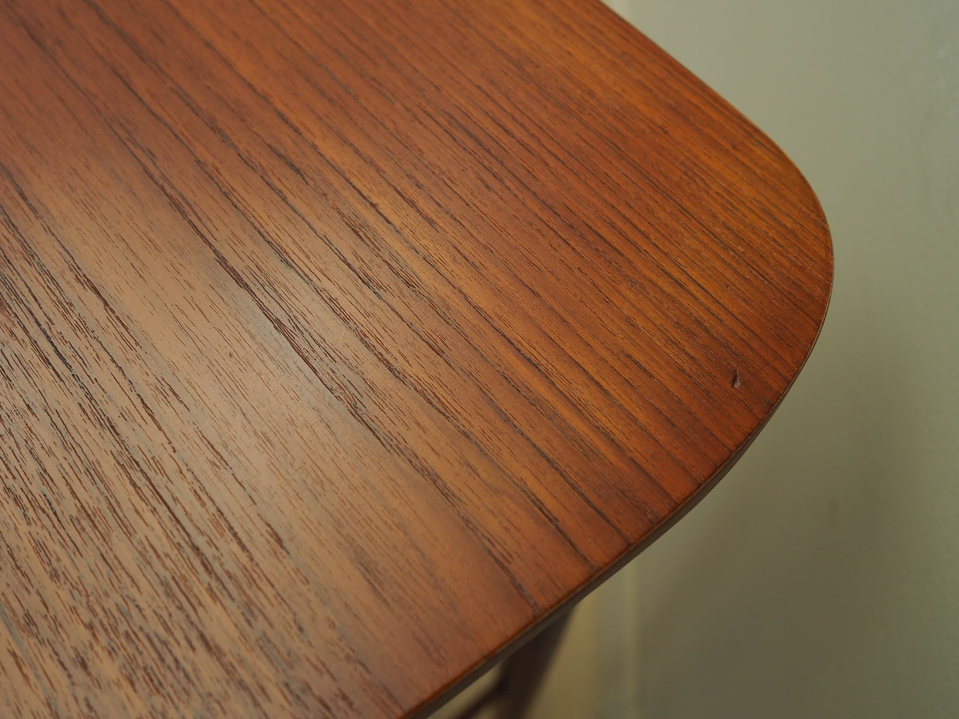 Desk, brown teak, Denmark, 1960s. - 225434