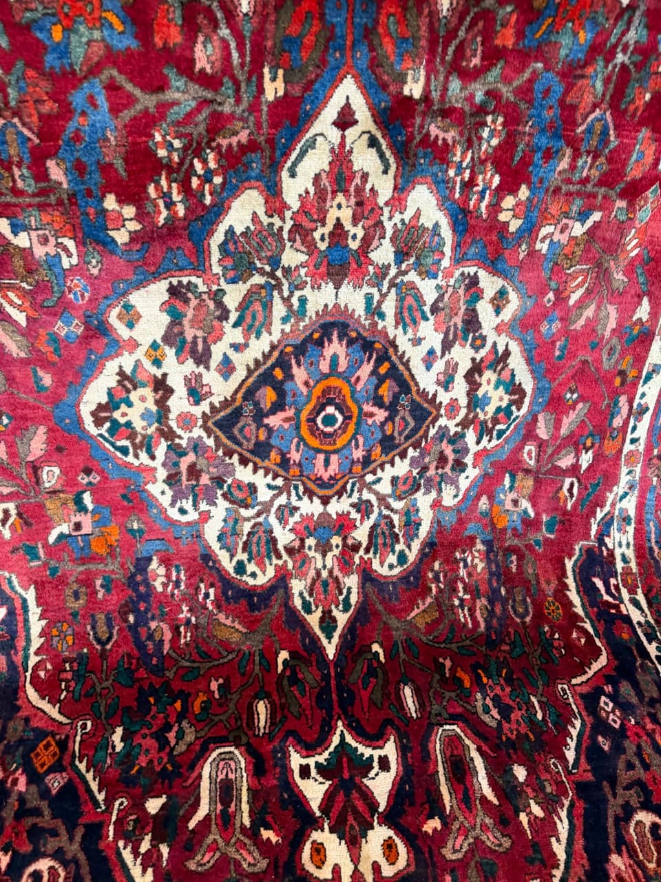 Rug Bahtiari 330x210 cm, multicolor wool, Iran - 225569