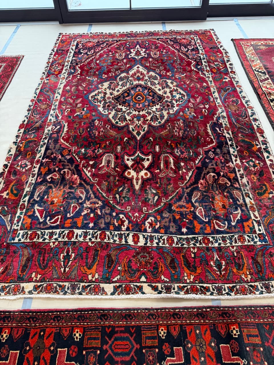 Rug Bahtiari 330x210 cm, multicolor wool, Iran - 225565