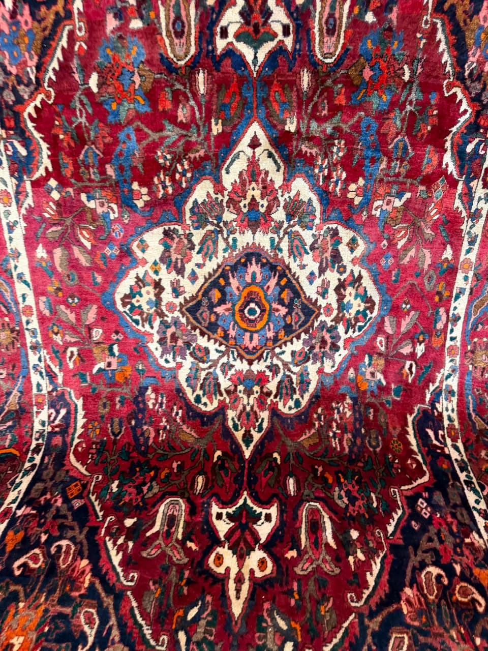 Rug Bahtiari 330x210 cm, multicolor wool, Iran - 225570