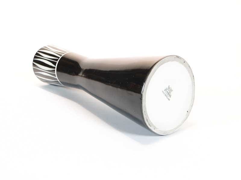 Vase Flora, black porcelain, by D. Duszniak, Poland, 1960s. - 225625