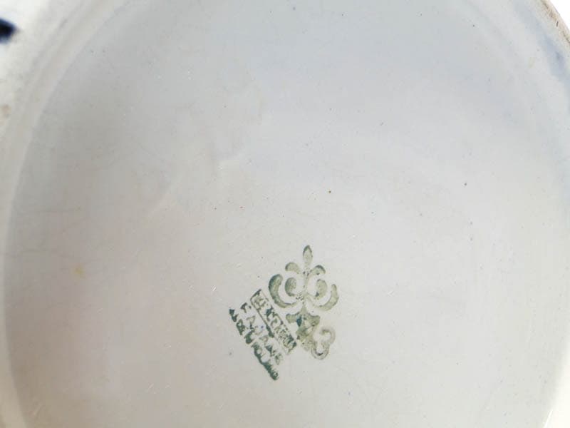 Wazon wysoki, oliwkowa zieleń, ceramika, proj. E. Piwek-Białoborska, Włocławek, Polska, lata 50. - 225654