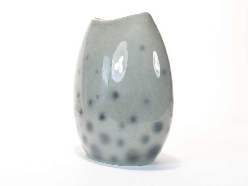 Vase New Look, grey porcelainite, Chodzież, Poland, 1950s. - 225669