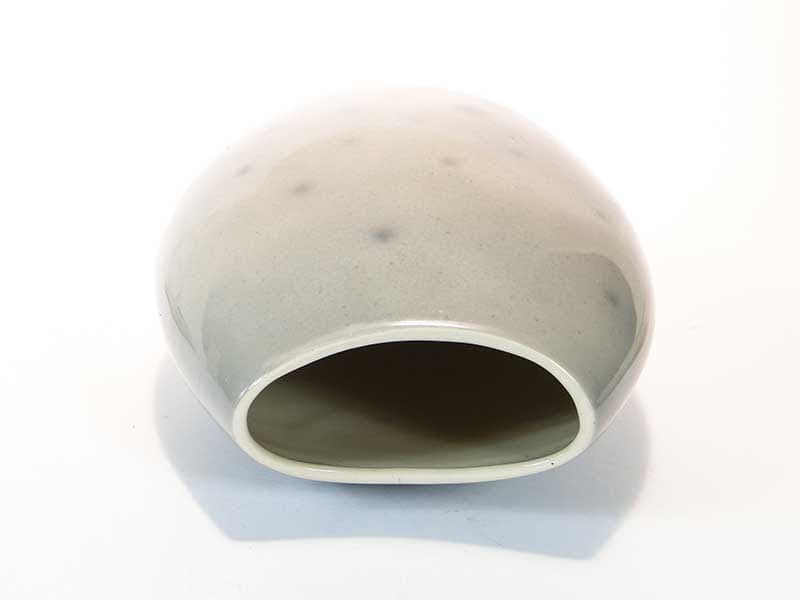 Vase New Look, grey porcelainite, Chodzież, Poland, 1950s. - 225670