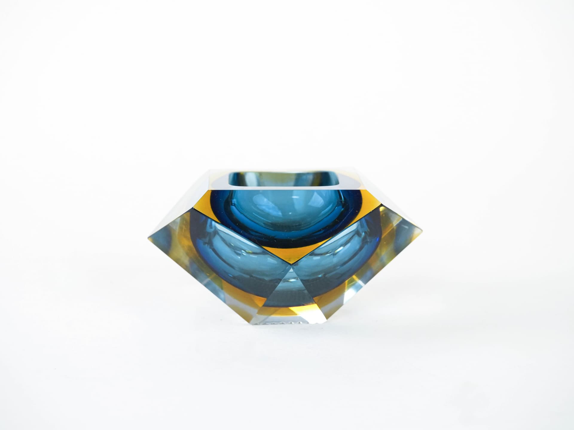 Bowl Murano, multicolor glass, Italy, 1960s. - 225988