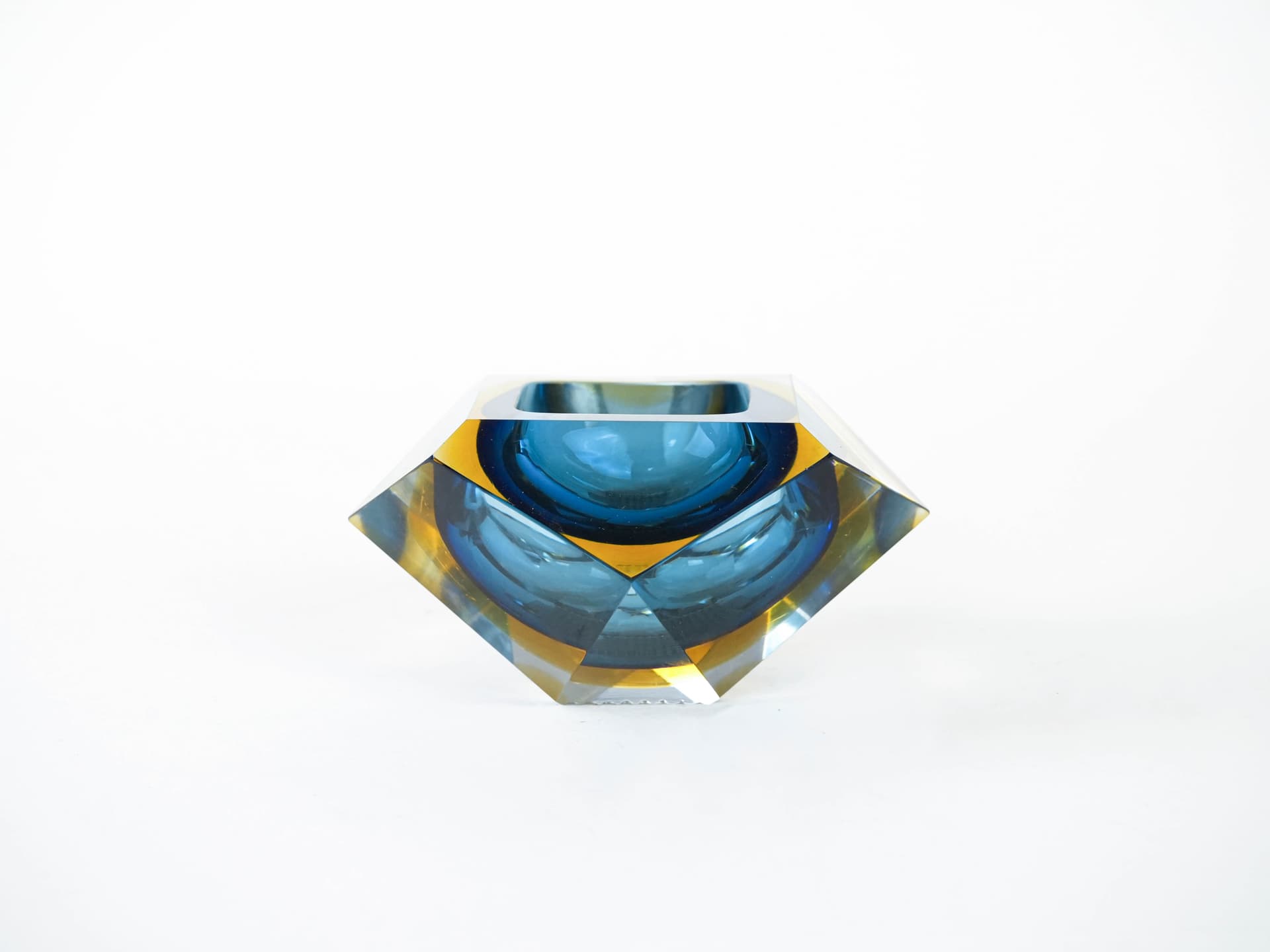 Bowl Murano, multicolor glass, Italy, 1960s. - 225991