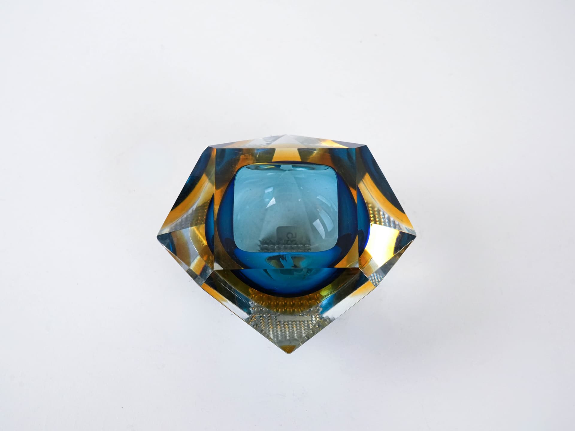 Bowl Murano, multicolor glass, Italy, 1960s. - 225992