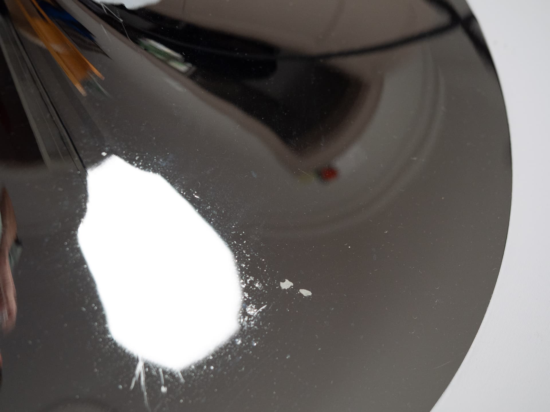 Lampa wisząca Semi, srebrny, metal, proj. C. Bonderup, T. Thorup, Fog & Mørup, Dania, lata 60. - 226191